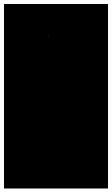 Transient render of a staircase, showing how light propagates through the scene